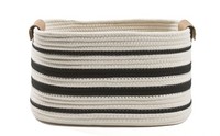 Casa Nova Korb Lbh 36X26X20 Cm Weiß Einkaufskorb Aufbewahrungskorb