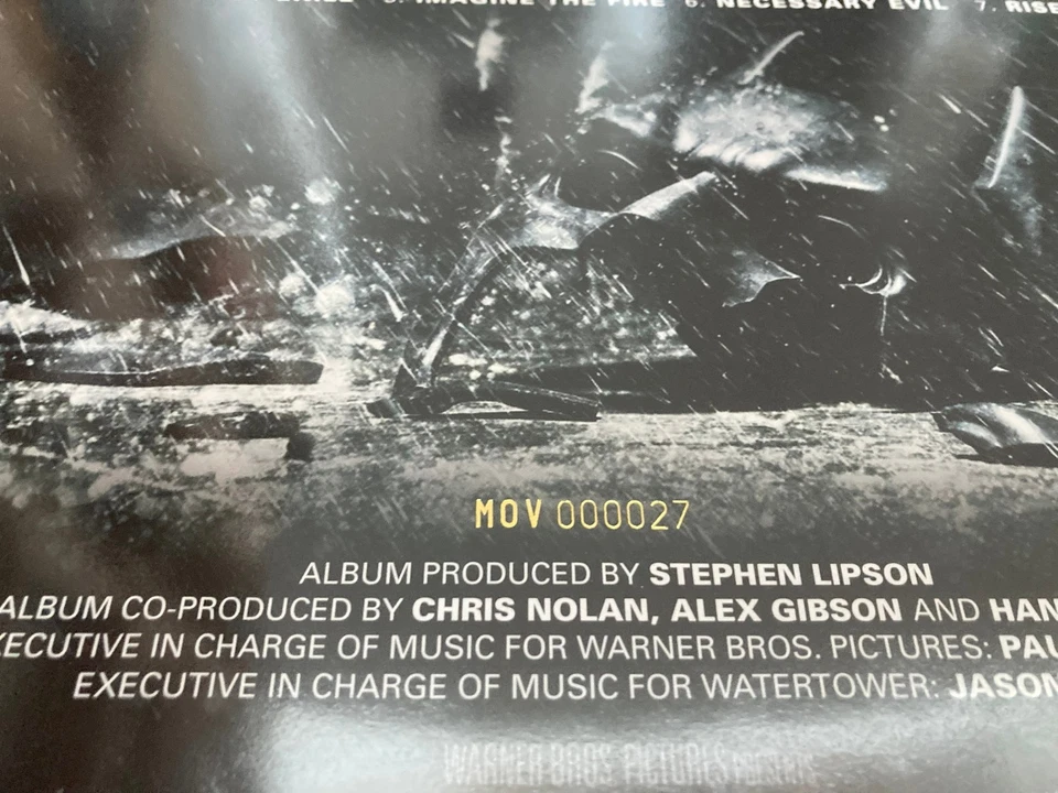 HANS ZIMMER THE DARK KNIGHT RISES SOUNDTRACK LP LIMITED ORANGE VINYL MINT- - Bild 3 von 4