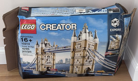 LEGO Creator London TOWER BRIDGE Set #10214 - Damaged, Opened Box / Sealed Bags