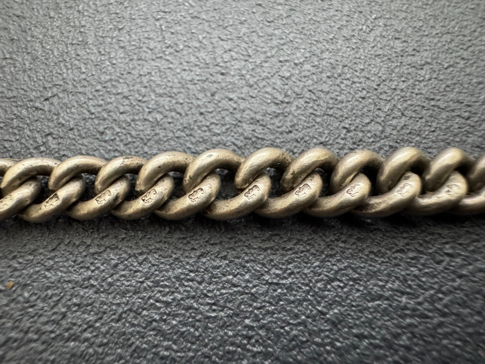 Antique Solid Silver Hallmarked Heavy 30gr Single… - image 2