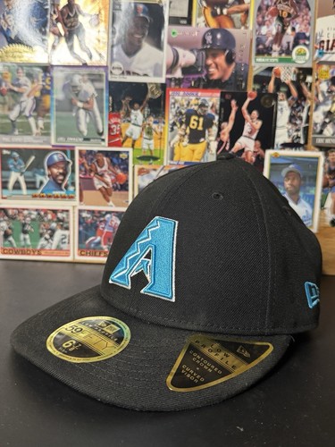 Men's New Era Black Arizona Diamondbacks 2024 Father's Day Fitted Hat 6 7/8