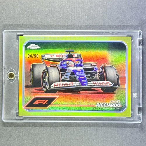 Daniel Ricciardo 2024 Topps Chrome F1 #90 Gold Refractor SP /50 - Bild 1 von 2