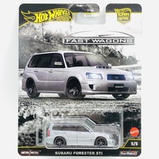 2025 Hot Wheels Premium Car Culture Fast Wagons 2004 Subaru Forester STI Turbo