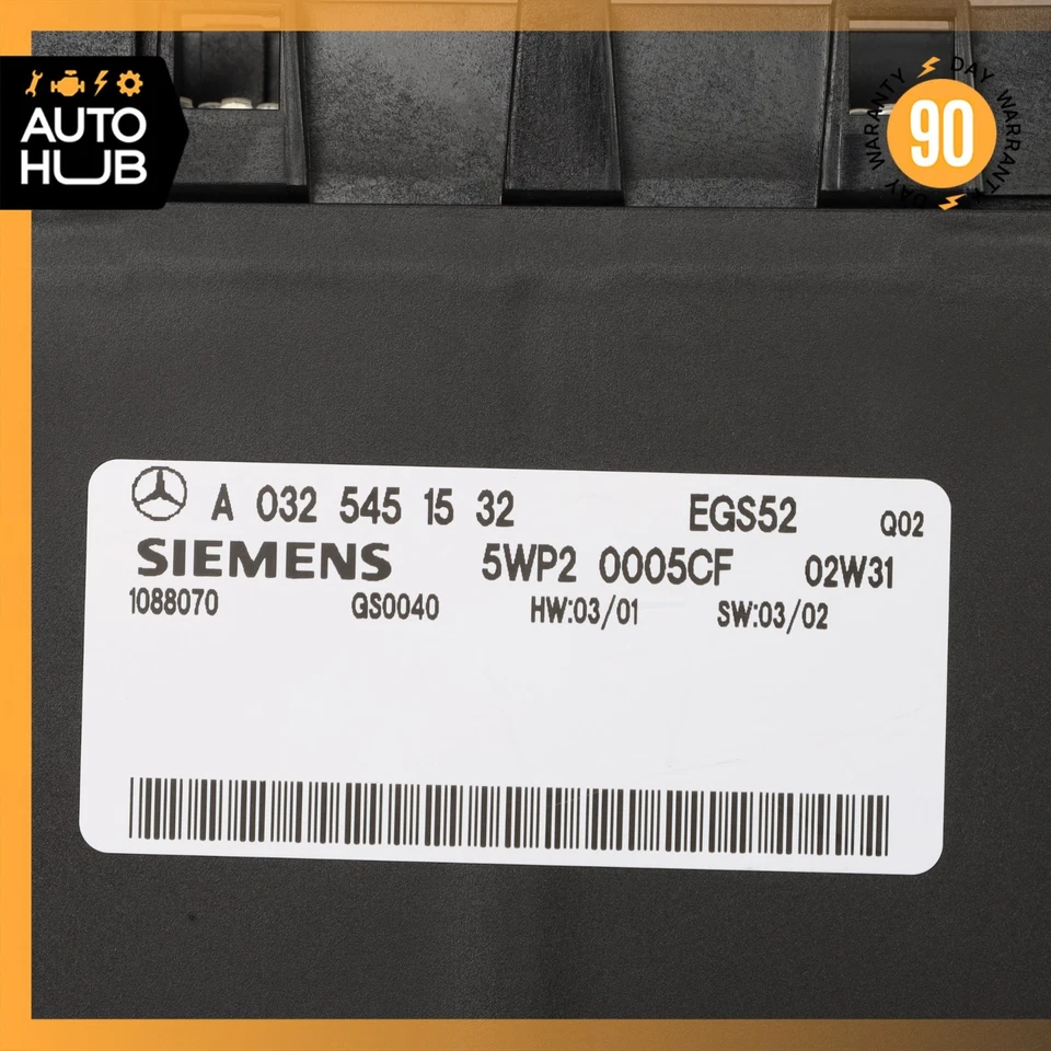 Mercedes R230 SL500 2003 TCU módulo de control de transmisión 0325451532 OEM Foto 2 de 4