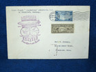 Hindenburg First Flight Cove Lakehurst NJ-Frankfurt 5/11/36 with unknown insert — photo 1