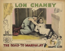 ROAD TO MANDALAY, THE (1926) Lobby card ft. Lon Chaney, Owen Moore