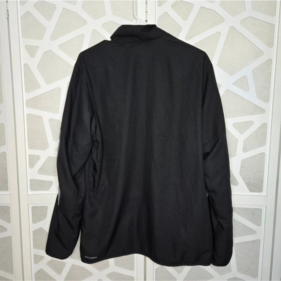 Reebok Training Jacket Size MD Mesh Full Zip Techwear Athletic Lightweight - Image 3 of 3