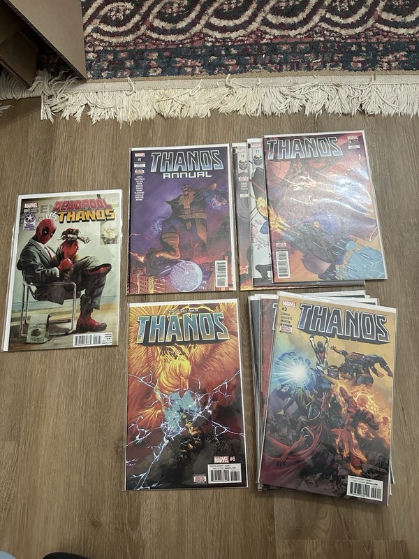 Thanos Vol. 2 Lot 15 Comics (Keys! Marvel) includes Annual + Deadpool Thanos #1
