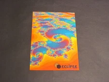 ECLIPSE OLDSKOOL RAVE FLYER 1991 A5 FANTAZIA AMNESIA HOUSE EDGE ENERGY NEAR MNT