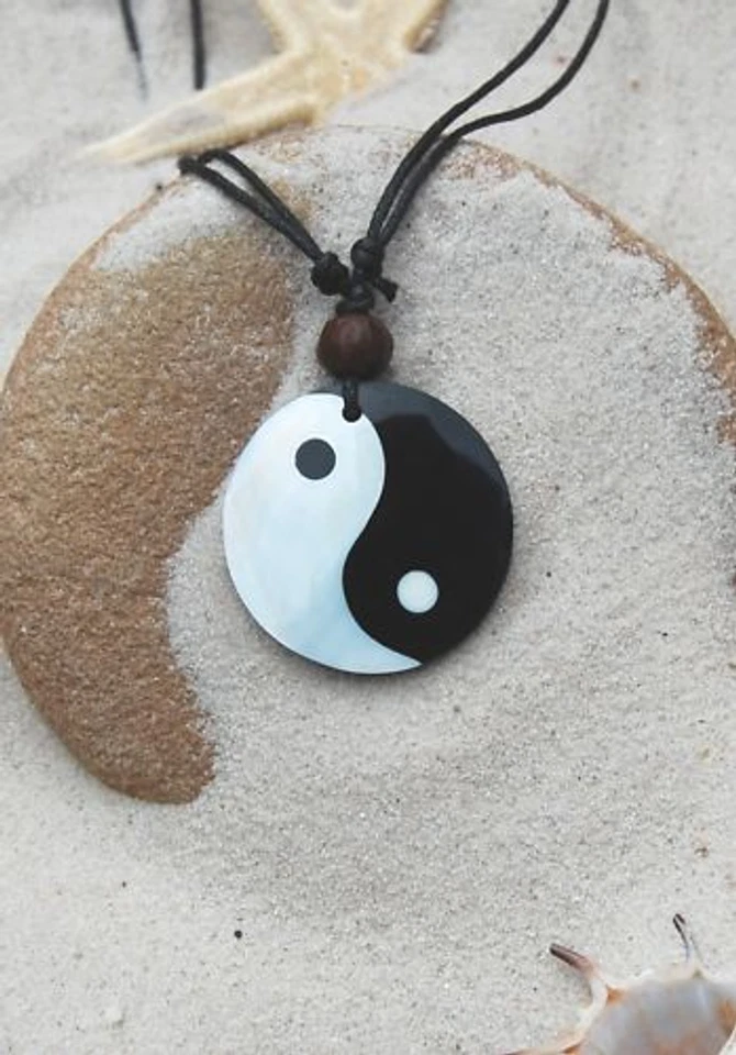 20x Halskette Yin Yang Großhandel Schmuck / n307