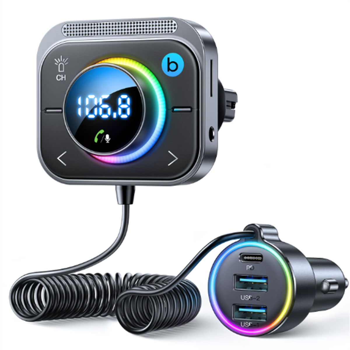 Usb Bluetooth Car Charger Adapter With Bluetooth UGREEN Car