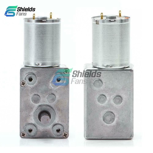 1RPM-250RPM GW370 DC12V Gear Reduction Motor Worm Reversible Torque Geared Motor - Picture 11 of 72