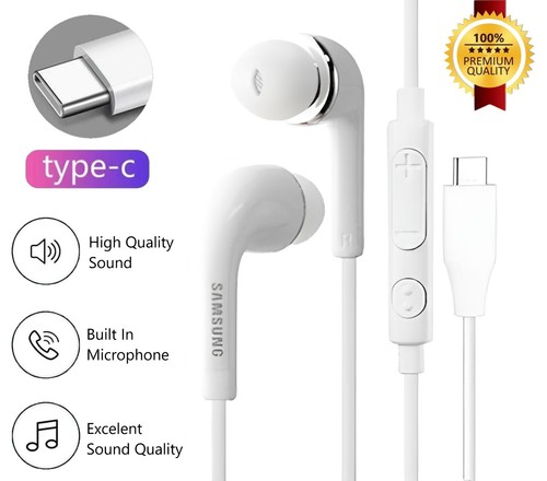 USB Typ C Kopfhörer Ohrhörer Earbuds für Samsung Galaxy S24 S23 Ultra S22 Fe - Bild 2 von 5