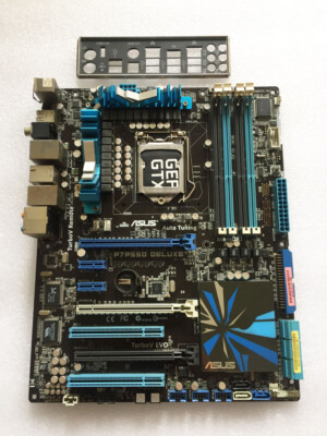 Asus P7P55D DELUXE Intel P55 Motherboard LGA 1156 DDR3 ATX Systemboard  - Main Image
