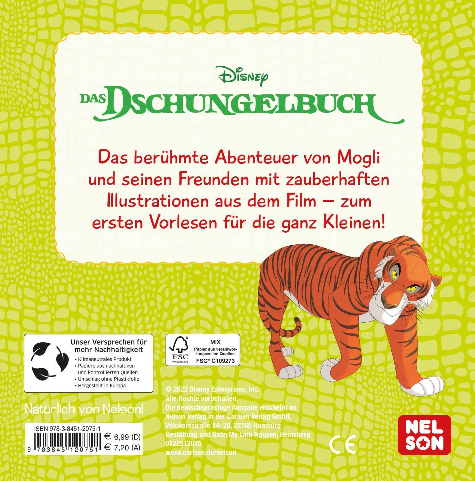 Thumbnail - Disney Pappenbuch: Das Dschungelbuch | Mein Erstes Disney-buch