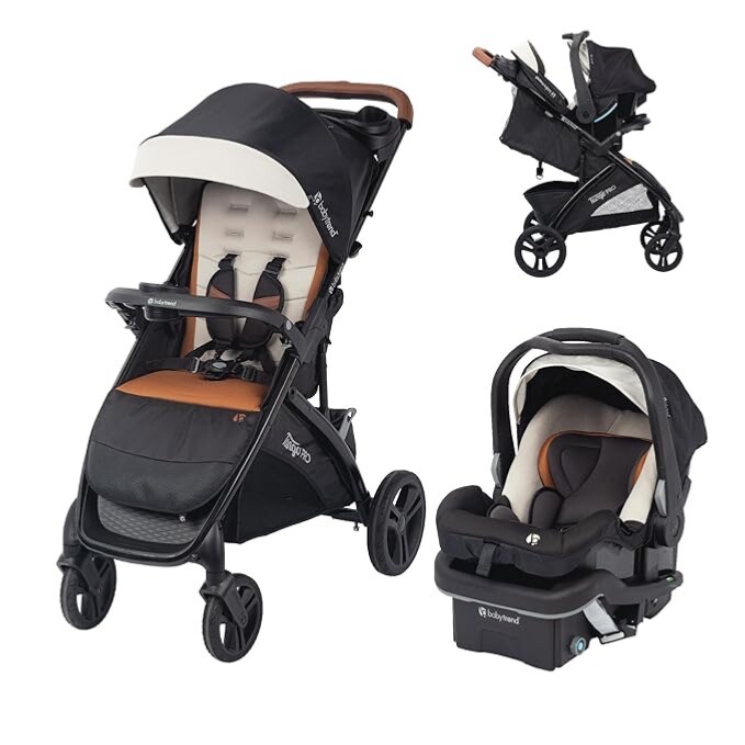 Baby Trend Tango PRO Travel System with Secure-Lift Infant Car Seat, Dash  Tan | eBay