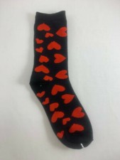2 pair Women's Valentine Themed Socks Size 7-9