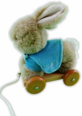 peter rabbit pull toy