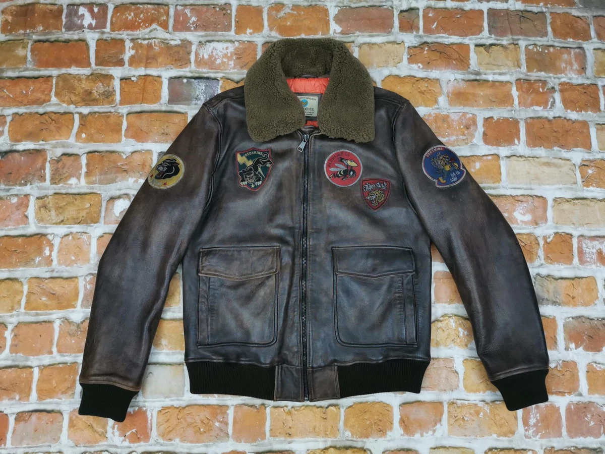 Redskins Aviateur Pilotes Army G1 Veste Top Gun Taille XL XXL