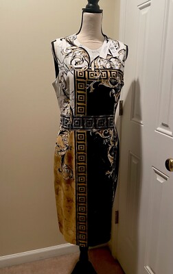 Versace Collection  Barocco Print Dress 48