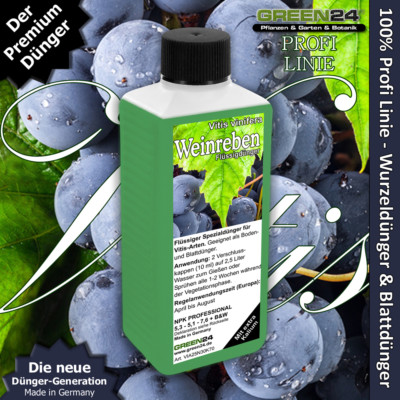 Weinreben-Dünger Vitis NPK f. Pflanzen in Beet und Kübel - Weinstock Weinpflanze