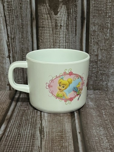 Disney Tinker Bell Set di stoviglie 4 pezzi ciotola, forchetta, cucchiaio, tazza melamina - Foto 6 di 9