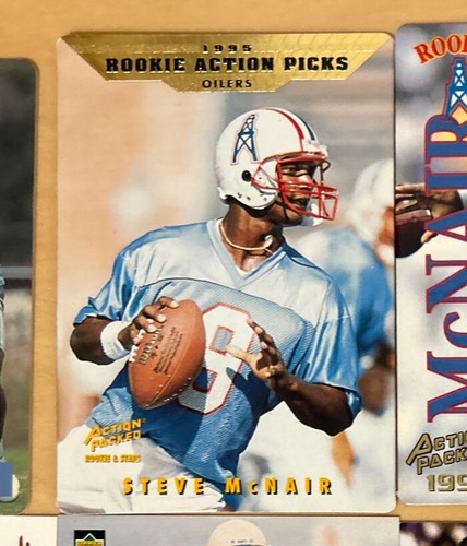 (68) STEVE MCNAIR RC LOT AP, UD, FLAIR, ULTRA, PLAYOFF, METAL, SKYBOX, INSERTS - Picture 19 of 23
