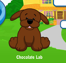 Webkinz Chocolate Lab Virtual PET Adoption Code Only Messaged Webkinz Lab Code