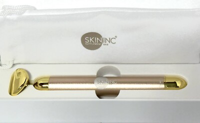 Skin INC Sculpt Lift Bar 24k Gold Facial Massager Battery Operated Reg. $125 NEW