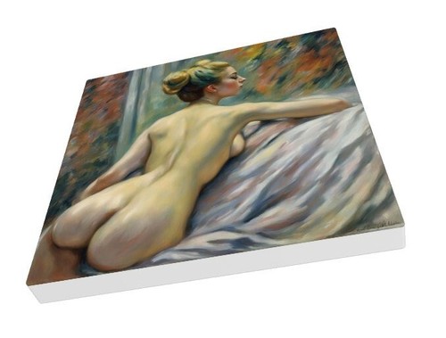 Lady Gaga Naked Impression Canvas Print Nude Art 12"x12"Lady Gaga Nude Art Print - Picture 7 of 7