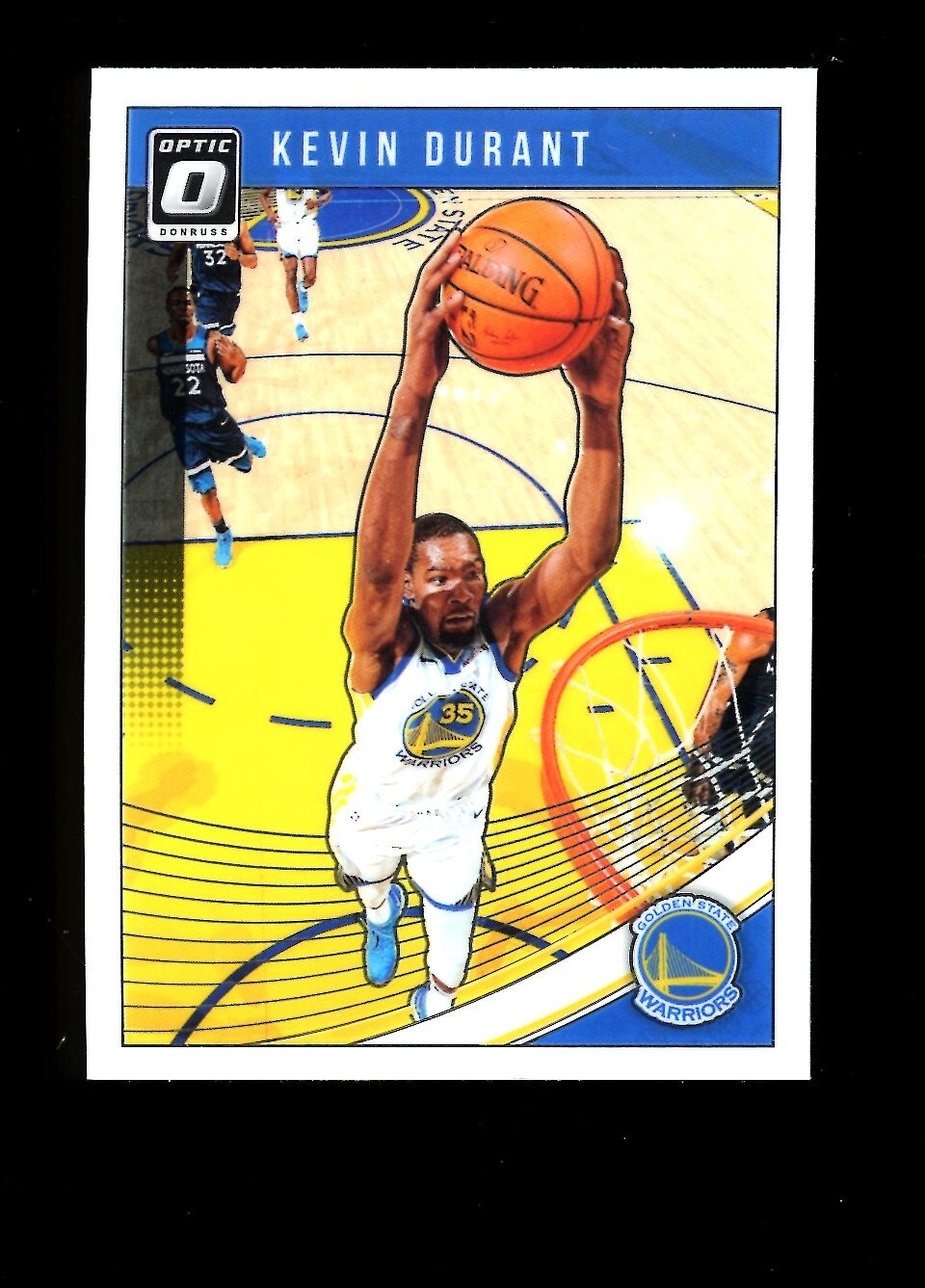 2018 Panini Optic #22 Kevin Durant Golden State Warriors QTY