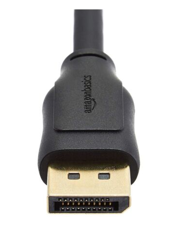 Amazon Basics DisplayPort 1.4 Kabel, 32,4 Gbit/s High-Speed, 8K@60Hz, 4K@120Hz 10 Fuß - Bild 2 von 4