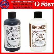Curador Reloj Caja Restaurador y Pizarra Negre Solución Limpiadora 120ml