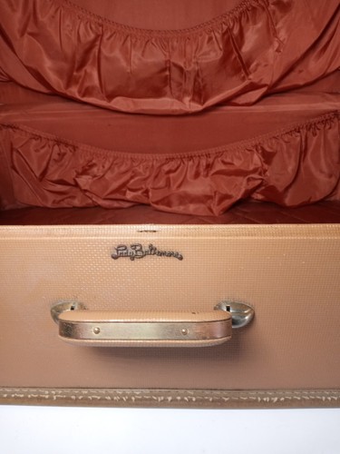 VINTAGE Luggage/Travel LADY BALTIMORE STARLINE SUITCASE 26”x16”x9” - Picture 2 of 10