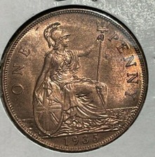 1935 Great Britain 1 One Penny