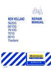 Ford 5610S, 6610S, 7610S, 7010, 8010 Tractor Service Manual Repair Shop Book