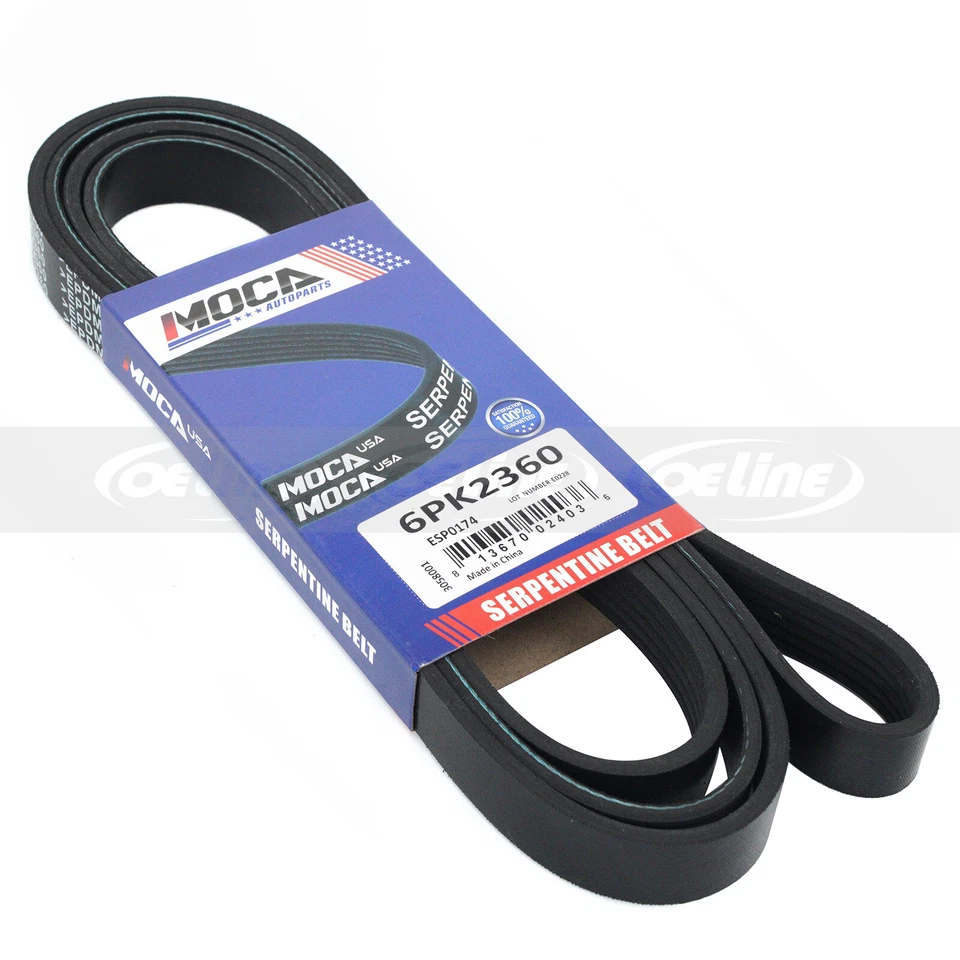 Serpentine Belt Component Kit for Chevrolet Avalanche 1500 Silverado Tahoe GMC  Foto 3 de 4