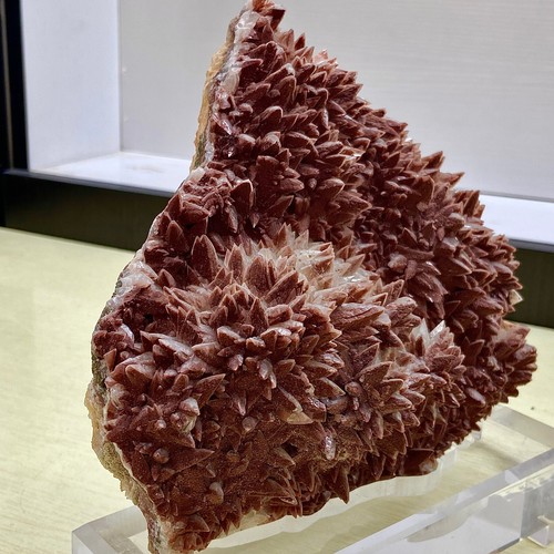 2.91LB Rare and Beautiful Red Calcite Sample Crystal, Anhui, China - 第 9/14 張圖片