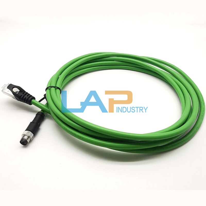 【マー】 1PCS NEW FIT FOR ZK1090-3161-0005 M12 To M8 EtherCAT Cable