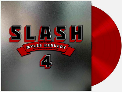 SLASH 4  (Featuring Myles Kennedy & Conspirators) - LP    RED VINYL  LTD. ED.