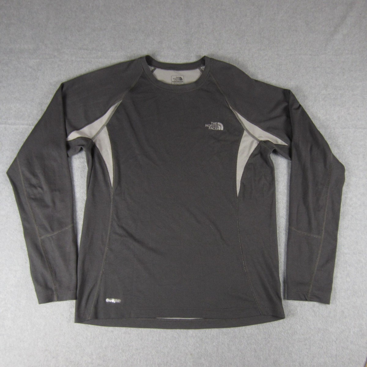 The North Face Flight Series Shirt Mens S Charcoal Gray Long