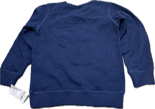 Carter's Boys Gorilla Sweatshirt Pullover Jacket Navy Blue 6 New - Picture 2 of 2