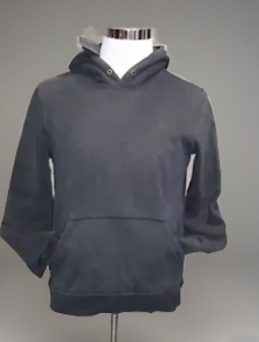 Prada hoodie logo Mens Jumper Sweatshirt Washed Out Black french terry Small - Picture 20 of 20