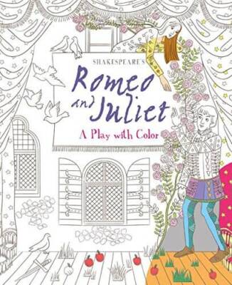 Romeo and Juliet: A Play with Color - Paperback By William Shakespeare - GOOD