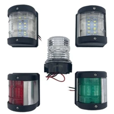 ISURE MARINE Boat LED Starboard/Port/Masthead/Stern/360 Navigation Light One Set