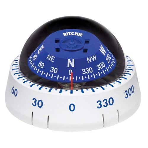 Ritchie XP-99W Kayaker Compass - Surface Mount - White [XP-99W] - Picture 1 of 2