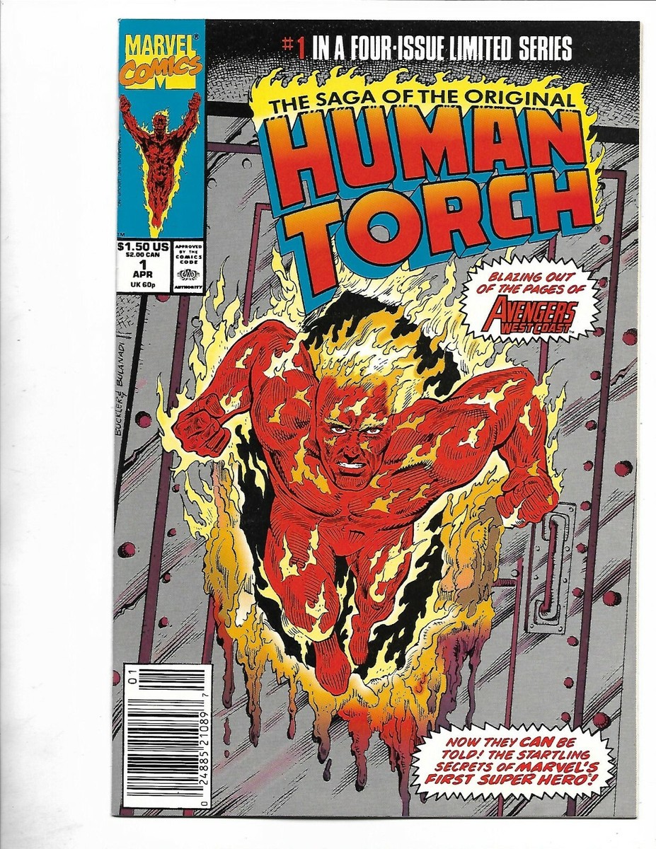 Saga of Original Human Torch #1, NM, 9.4, 1990, Classic Stan Lee