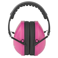 Walkers Pink Folding Earmuff for Youth Compact Comfortable Hearing Protection