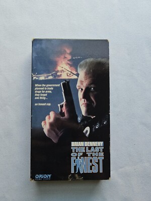 The Last Of The Finest VHS Tape, COMPLETE/TESTED SEE PHOTOS (VHS92)