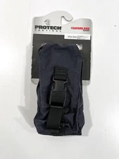 SAFARILAND PROTECH TP21 MOLLE UNIVERSAL RADIO POUCH CLOSED TOP w/ BUNGEE NAVY